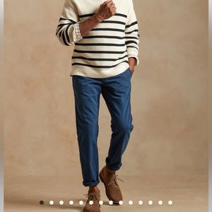 Banana Republic Men Pants Blue New with Tag 34L